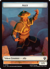 Ally (0006) // Soldier (0002) Double-Sided Token [Avatar: The Last Airbender Tokens] | Shuffle n Cut Hobbies & Games