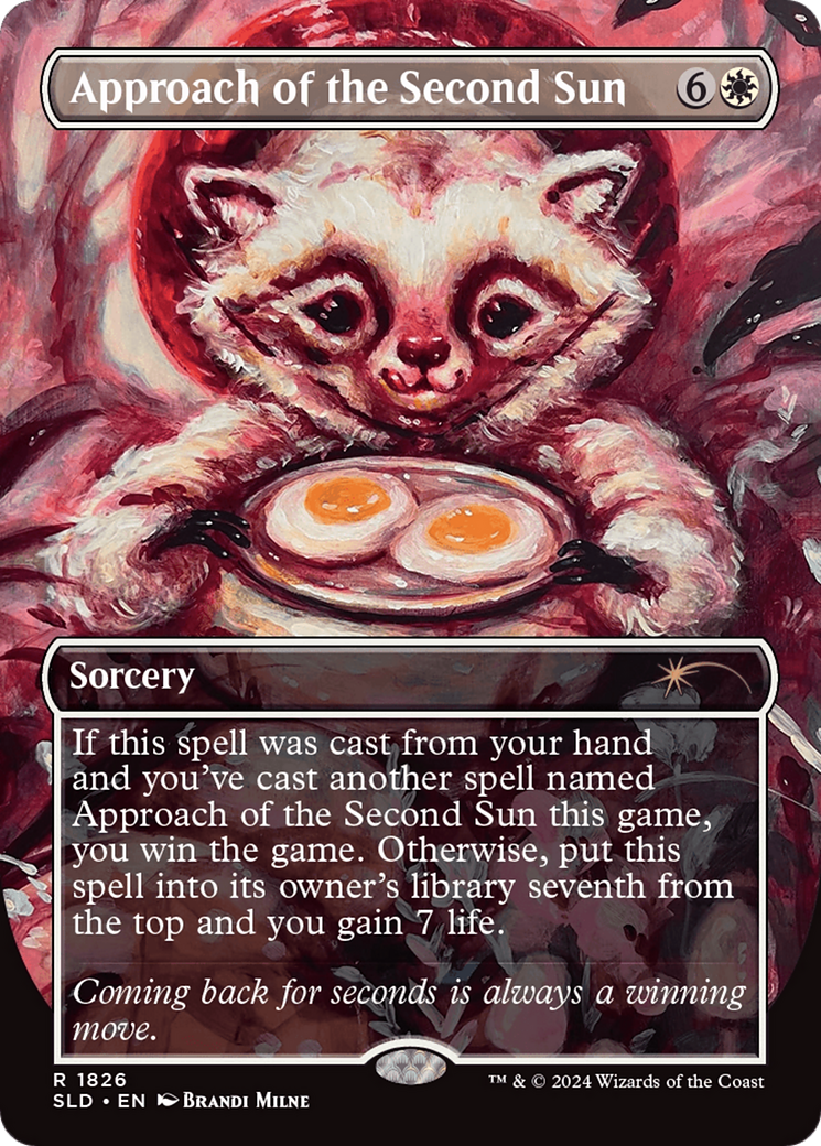 Approach of the Second Sun (Rainbow Foil) [Secret Lair Drop Series] | Shuffle n Cut Hobbies & Games