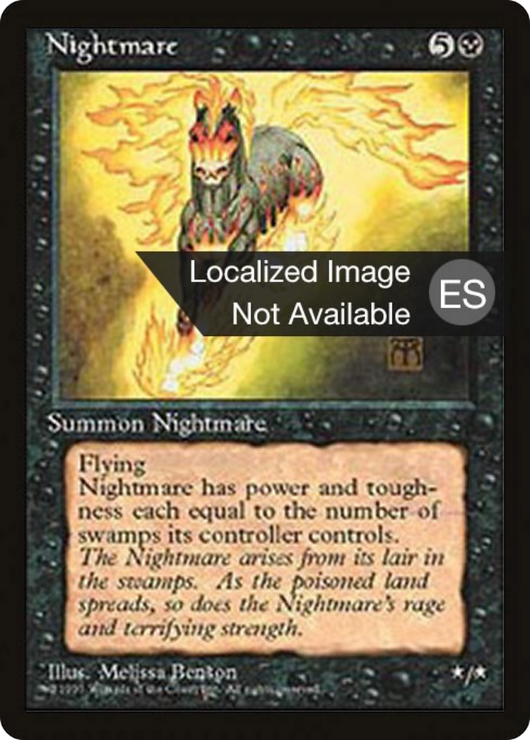 Nightmare [Fourth Edition Foreign Black Border] | Shuffle n Cut Hobbies & Games