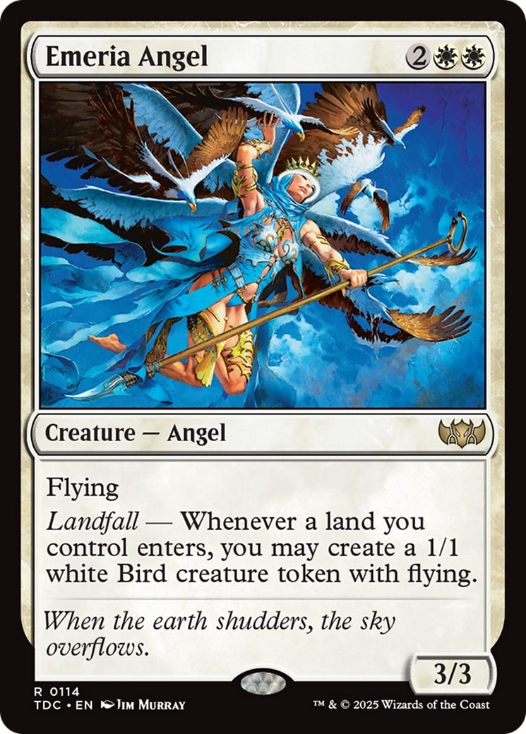 Emeria Angel [Tarkir: Dragonstorm Commander] | Shuffle n Cut Hobbies & Games