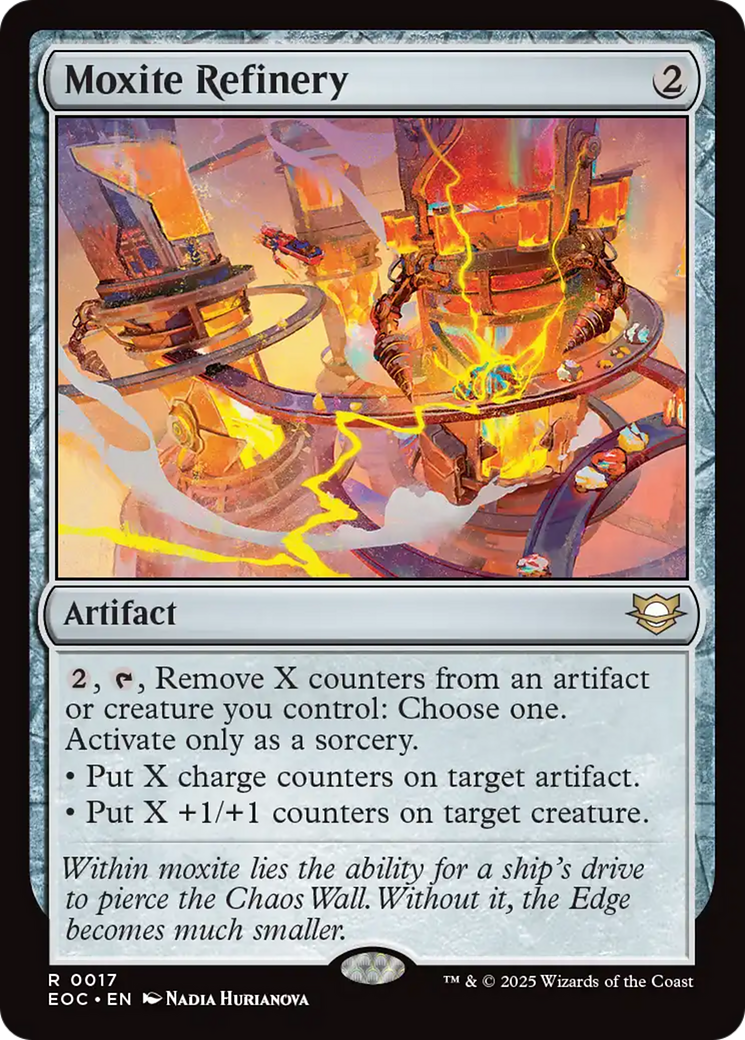 Moxite Refinery [Edge of Eternities Commander] | Shuffle n Cut Hobbies & Games