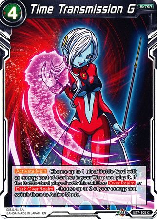 Time Transmission G (BT7-108) [Assault of the Saiyans] | Shuffle n Cut Hobbies & Games