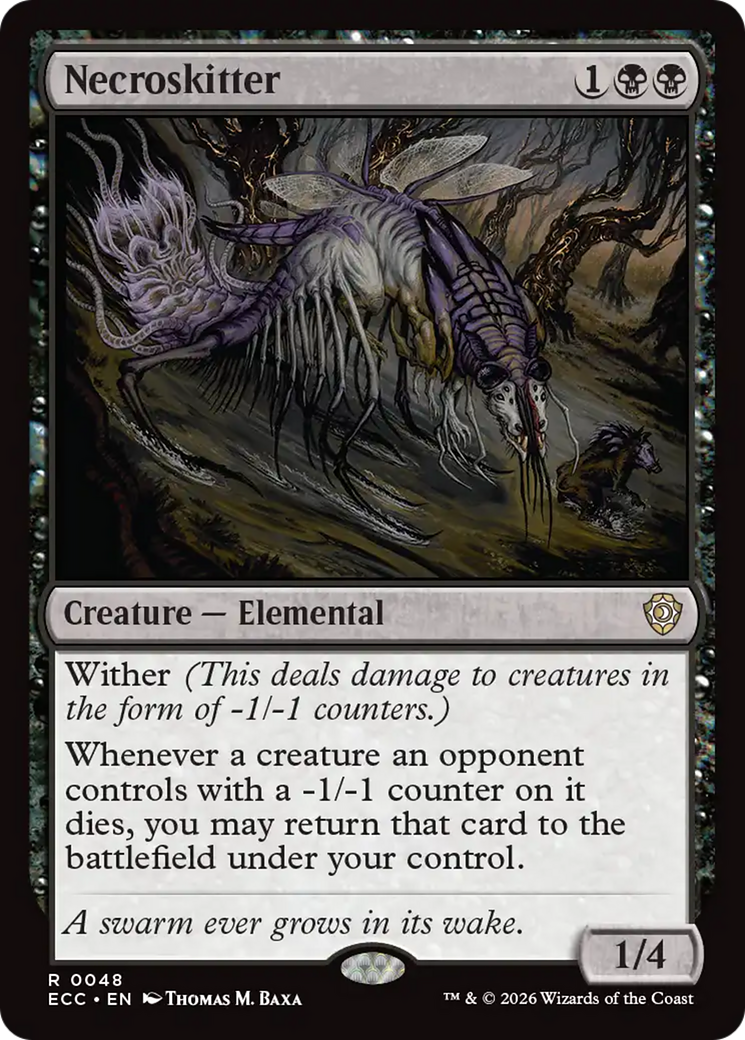 Necroskitter [Lorwyn Eclipsed Commander] | Shuffle n Cut Hobbies & Games