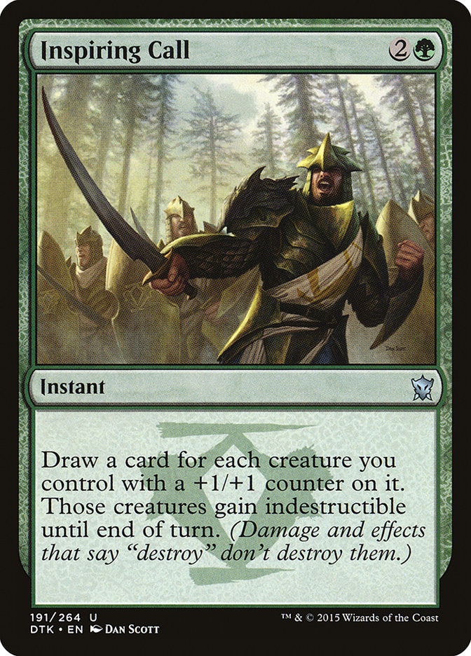 Inspiring Call [Dragons of Tarkir] | Shuffle n Cut Hobbies & Games