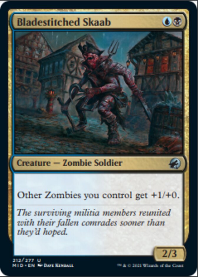 Bladestitched Skaab [Innistrad: Midnight Hunt] | Shuffle n Cut Hobbies & Games