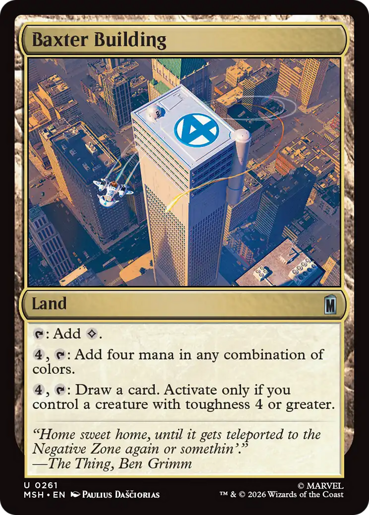 Baxter Building [Marvel Super Heroes] | Shuffle n Cut Hobbies & Games
