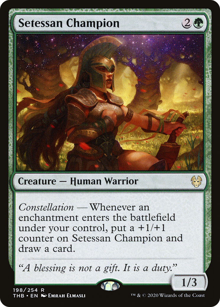 Setessan Champion (JAP) [Theros Beyond Death] | Shuffle n Cut Hobbies & Games