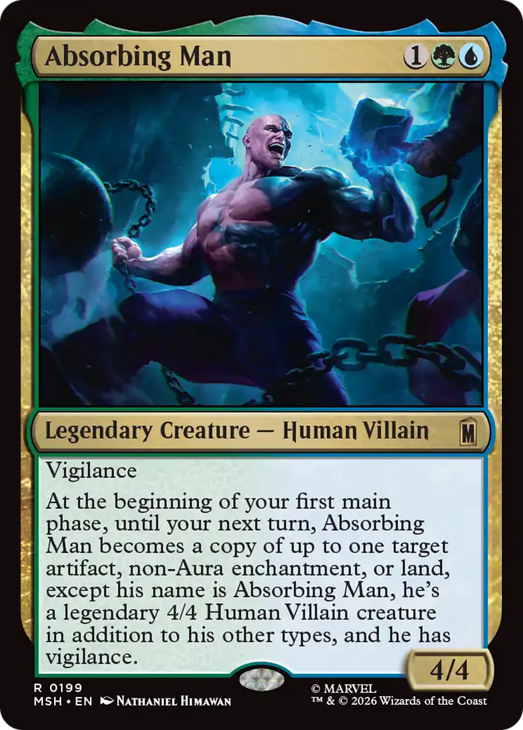 Absorbing Man [Marvel Super Heroes] | Shuffle n Cut Hobbies & Games