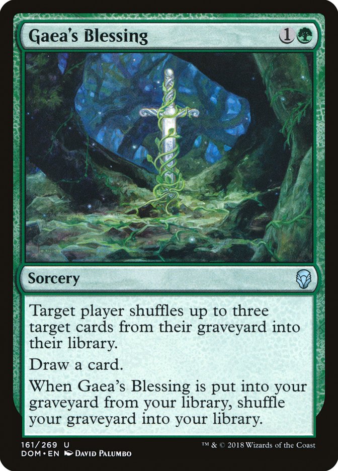 Gaea's Blessing [Dominaria] | Shuffle n Cut Hobbies & Games