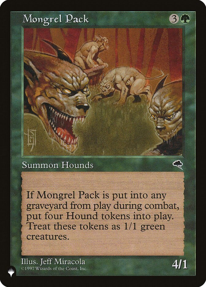 Mongrel Pack [The List] | Shuffle n Cut Hobbies & Games
