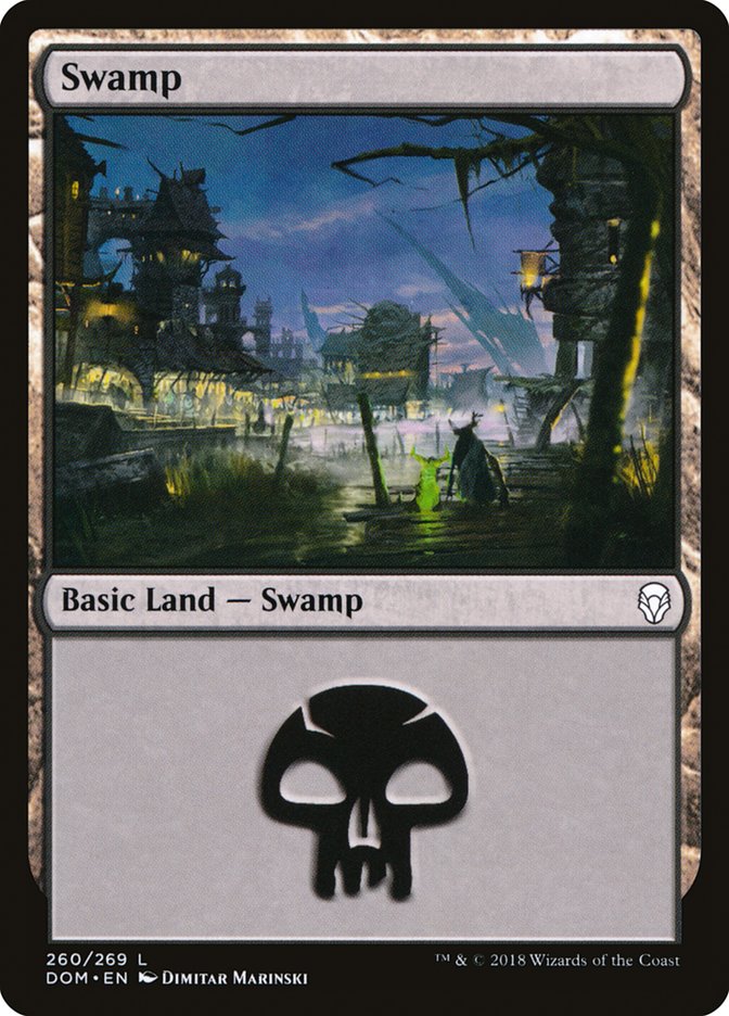 Swamp (260) [Dominaria] | Shuffle n Cut Hobbies & Games