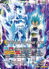 SSB Son Goku // SSB Vegeta, God-Level Power (BT21-100) [Wild Resurgence] | Shuffle n Cut Hobbies & Games