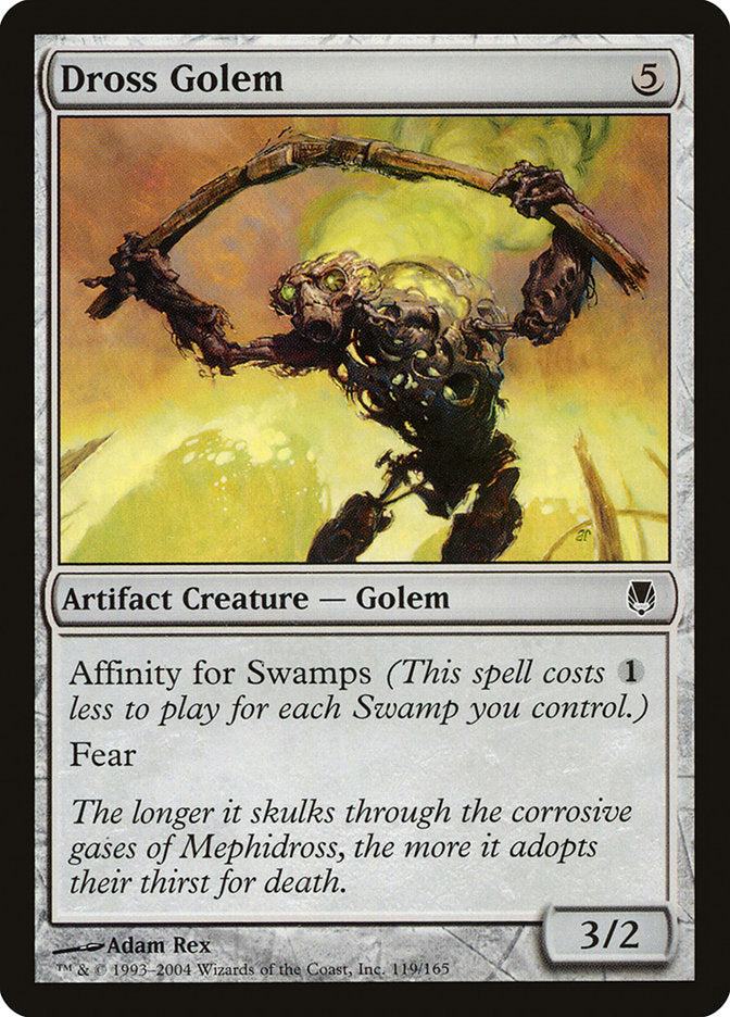 Dross Golem [Darksteel] | Shuffle n Cut Hobbies & Games