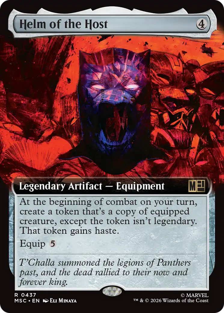 Helm of the Host (Extended Art) [Marvel Super Heroes Commander] | Shuffle n Cut Hobbies & Games