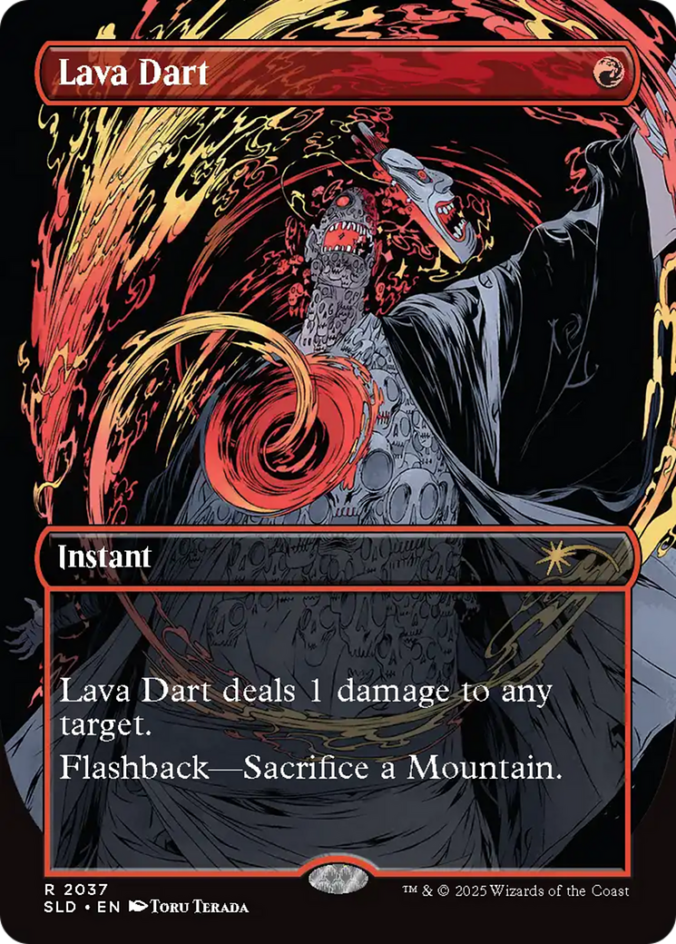 Lava Dart (Rainbow Foil) [Secret Lair Drop Series] | Shuffle n Cut Hobbies & Games