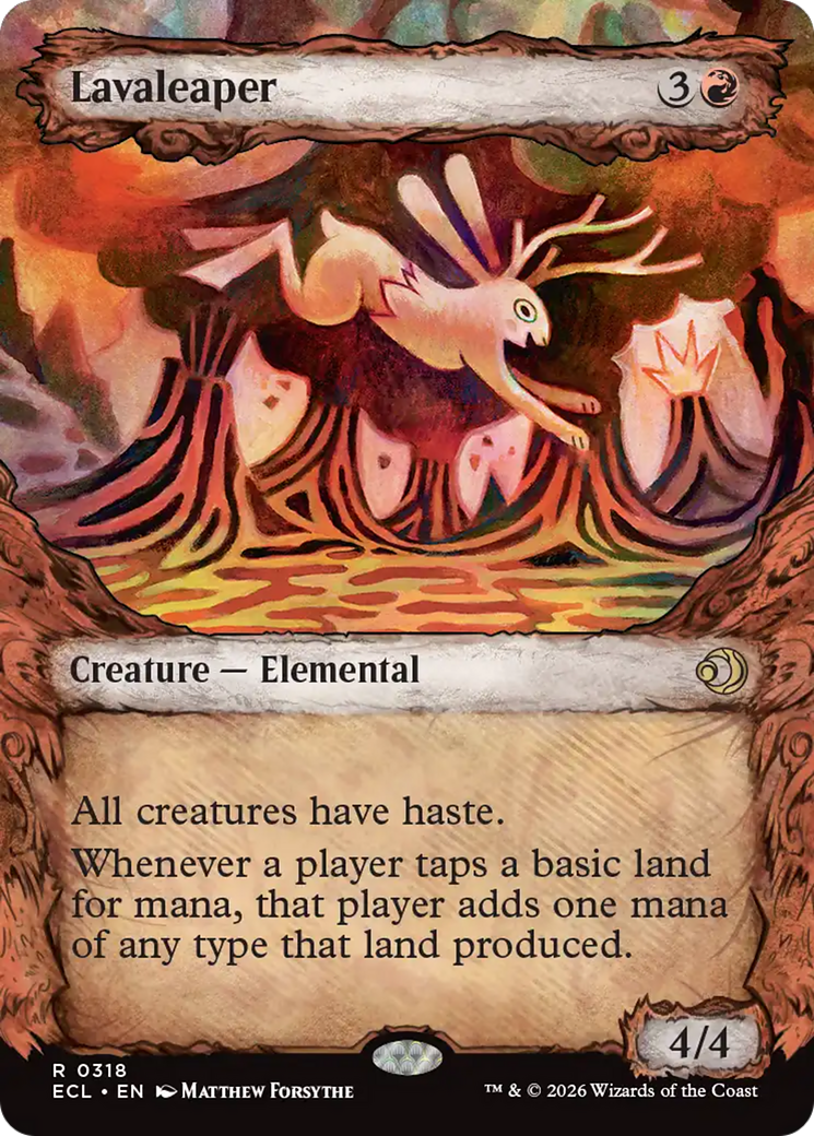 Lavaleaper (Showcase) [Lorwyn Eclipsed] | Shuffle n Cut Hobbies & Games