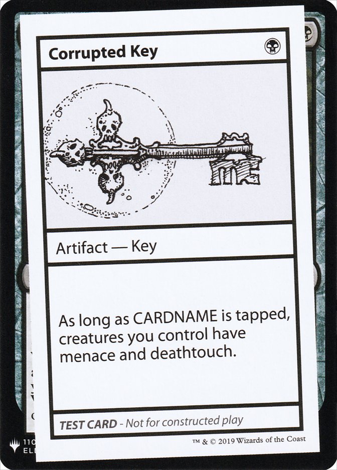 Corrupted Key [Mystery Booster Playtest Cards] | Shuffle n Cut Hobbies & Games