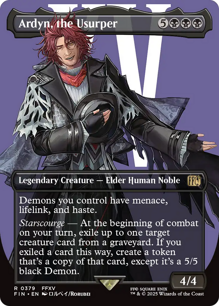 Ardyn, the Usurper (Borderless) (0379) [FINAL FANTASY] | Shuffle n Cut Hobbies & Games