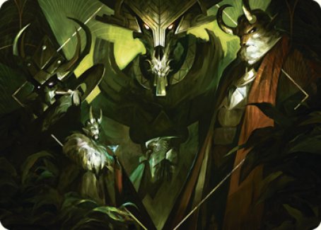 Meeting of the Five Art Card [Streets of New Capenna Art Series] | Shuffle n Cut Hobbies & Games