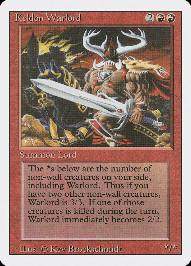 Keldon Warlord [Revised Edition] | Shuffle n Cut Hobbies & Games