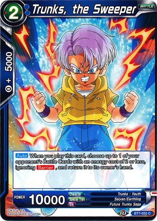 Trunks, the Sweeper (BT7-032) [Assault of the Saiyans] | Shuffle n Cut Hobbies & Games