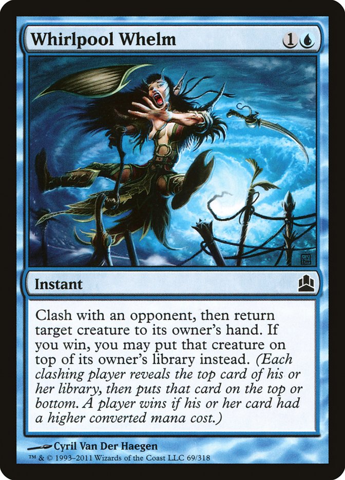 Whirlpool Whelm [Commander 2011] | Shuffle n Cut Hobbies & Games