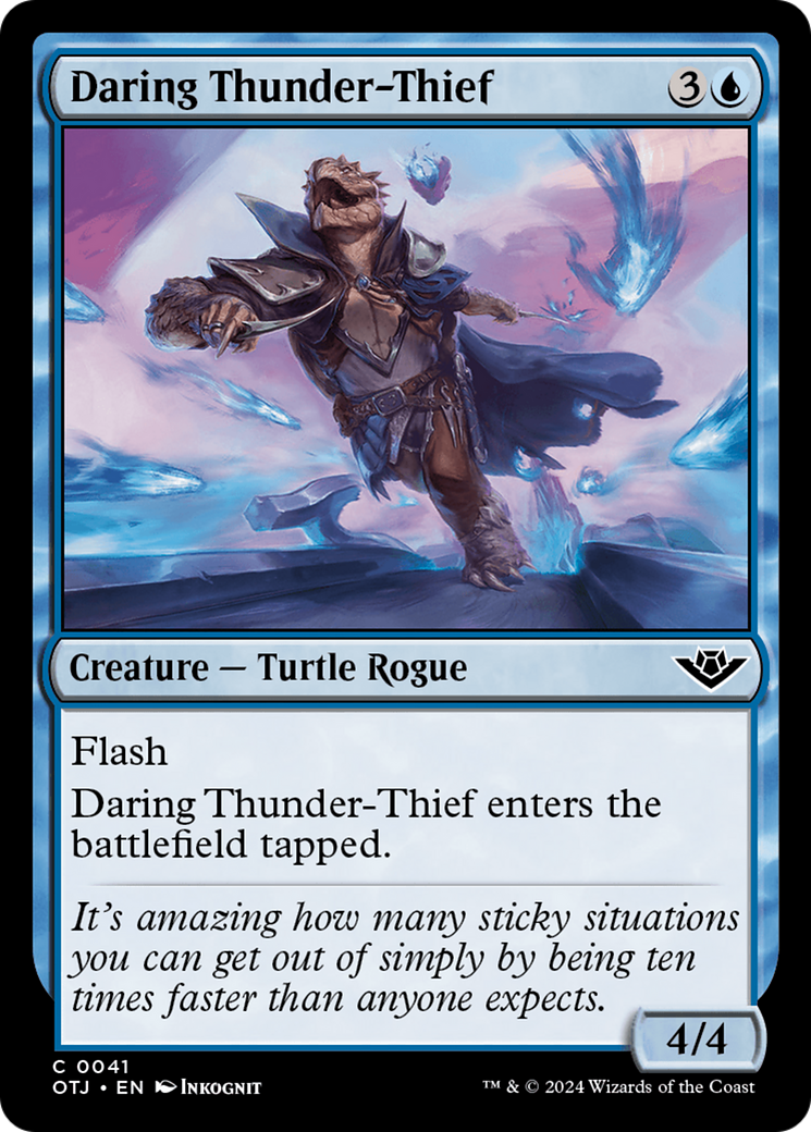 Daring Thunder-Thief [Outlaws of Thunder Junction] | Shuffle n Cut Hobbies & Games