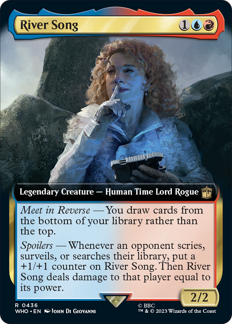 River Song (Extended Art) [Doctor Who] | Shuffle n Cut Hobbies & Games