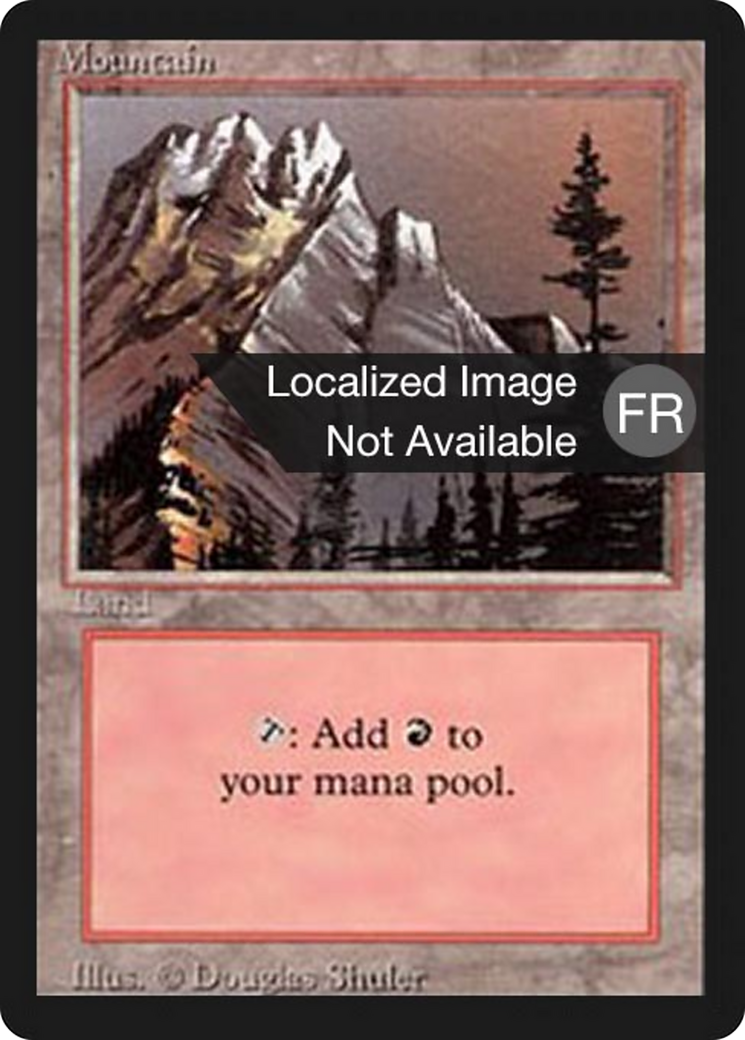 Mountain (A) [Revised Edition (Foreign Black Border)] | Shuffle n Cut Hobbies & Games