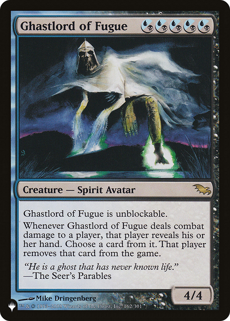Ghastlord of Fugue [The List] | Shuffle n Cut Hobbies & Games
