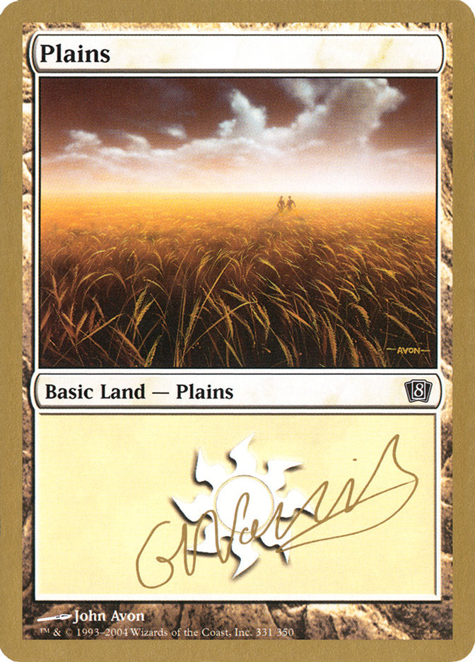 Plains (gn331) (Gabriel Nassif) [World Championship Decks 2004] | Shuffle n Cut Hobbies & Games