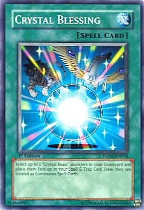 Crystal Blessing [FOTB-EN034] Common | Shuffle n Cut Hobbies & Games