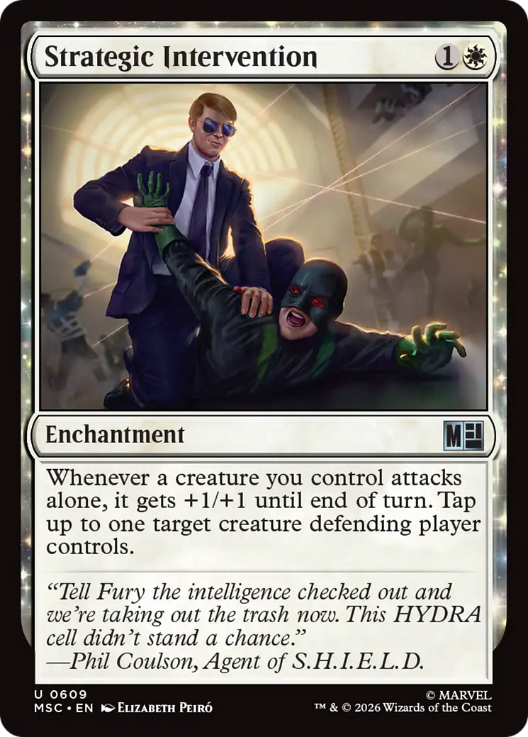 Strategic Intervention [Marvel Super Heroes Commander] | Shuffle n Cut Hobbies & Games
