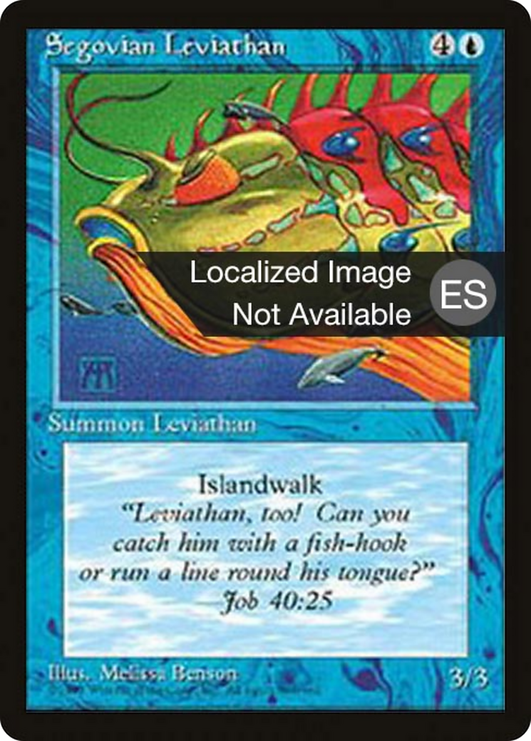 Segovian Leviathan [Fourth Edition Foreign Black Border] | Shuffle n Cut Hobbies & Games