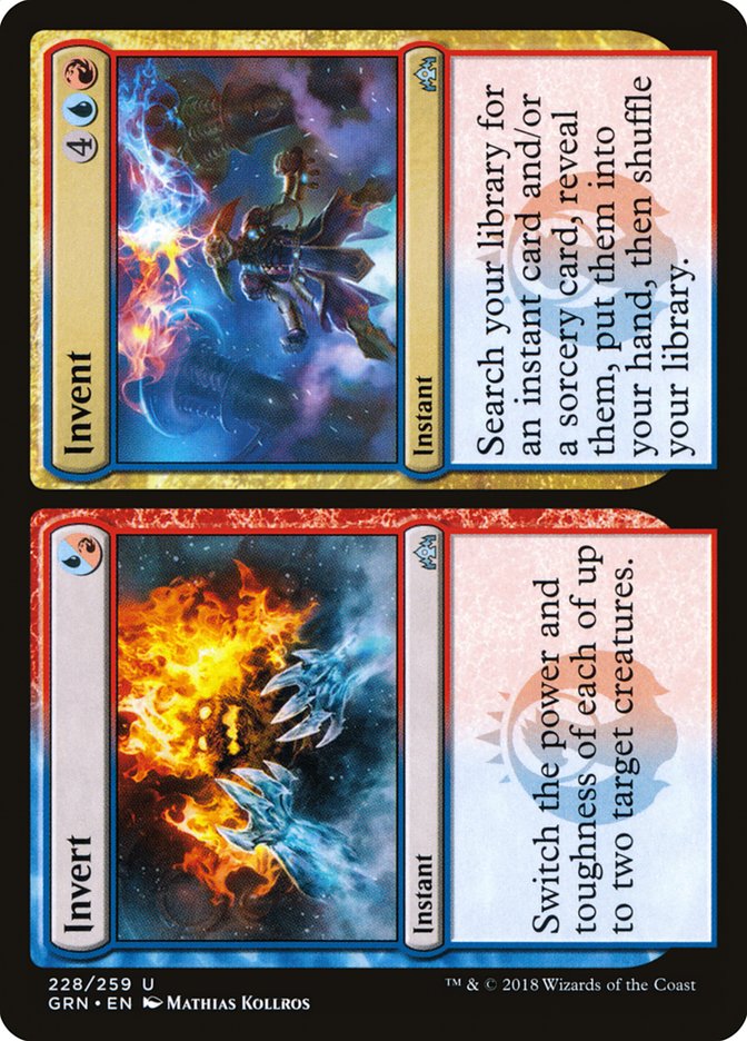 Invert // Invent [Guilds of Ravnica] | Shuffle n Cut Hobbies & Games