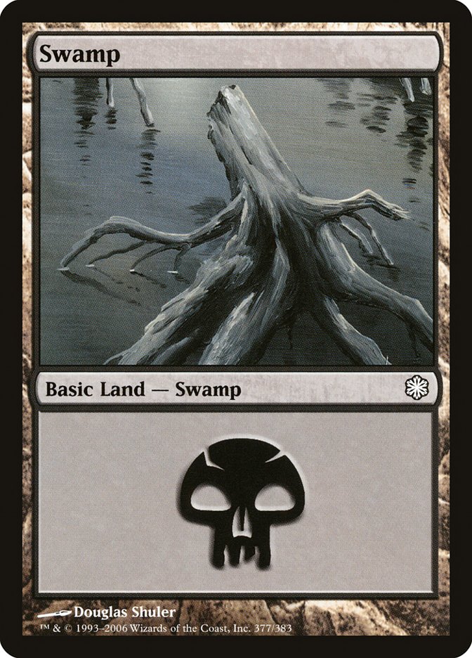 Swamp (377) [Coldsnap Theme Decks] | Shuffle n Cut Hobbies & Games