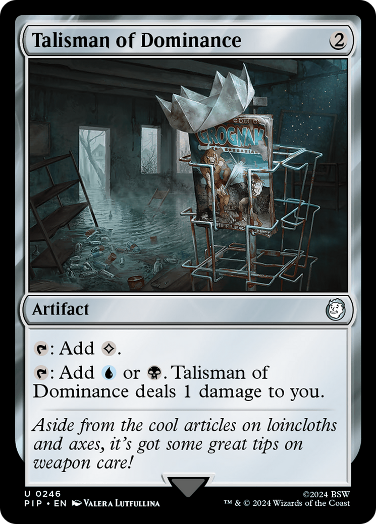 Talisman of Dominance [Fallout] | Shuffle n Cut Hobbies & Games