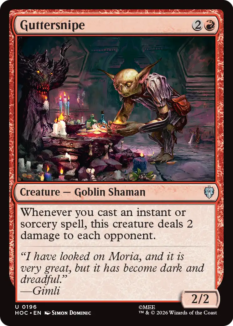 Guttersnipe [The Hobbit: Eternal-Legal] | Shuffle n Cut Hobbies & Games