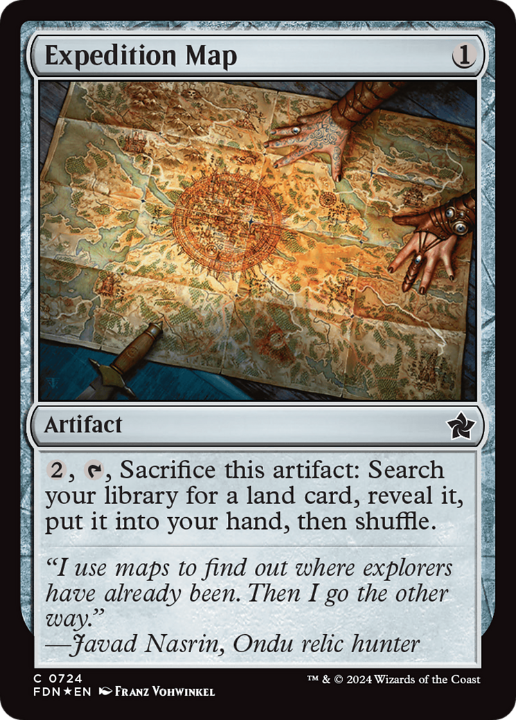 Expedition Map [Foundations] | Shuffle n Cut Hobbies & Games