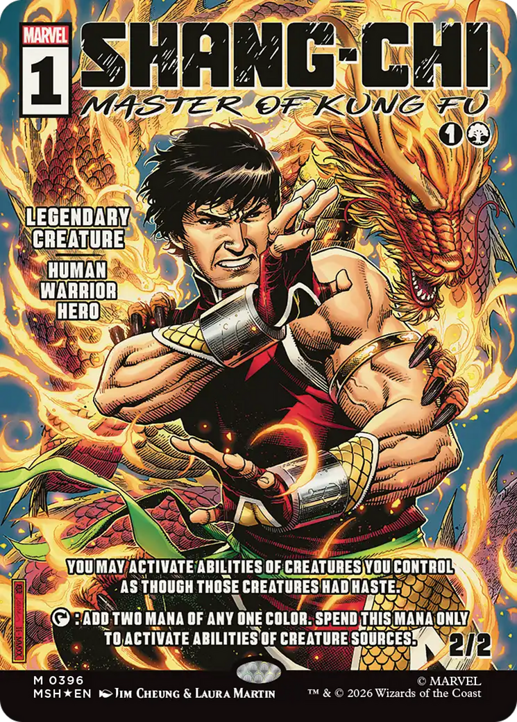 Shang-Chi, Master of Kung Fu (Showcase) (0396) [Marvel Super Heroes] | Shuffle n Cut Hobbies & Games