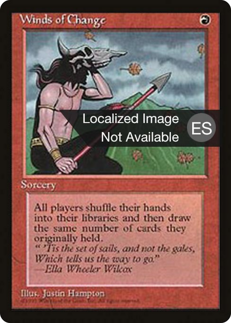 Winds of Change [Fourth Edition Foreign Black Border] | Shuffle n Cut Hobbies & Games