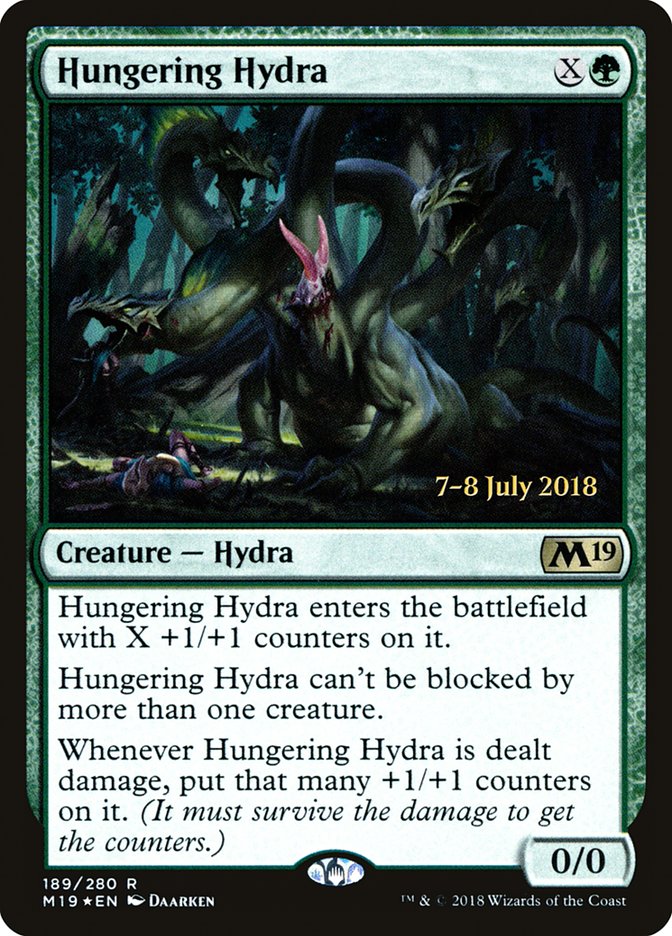 Hungering Hydra [Core Set 2019 Prerelease Promos] | Shuffle n Cut Hobbies & Games