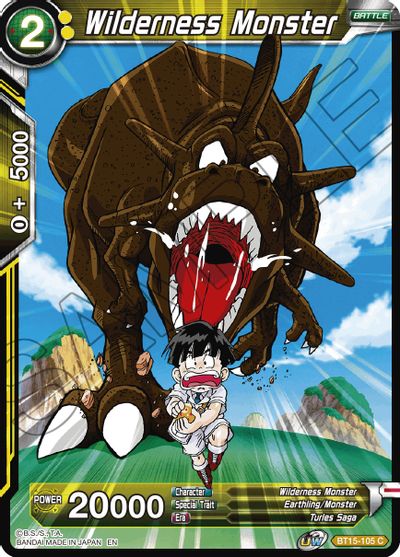 Wilderness Monster (BT15-105) [Saiyan Showdown] | Shuffle n Cut Hobbies & Games