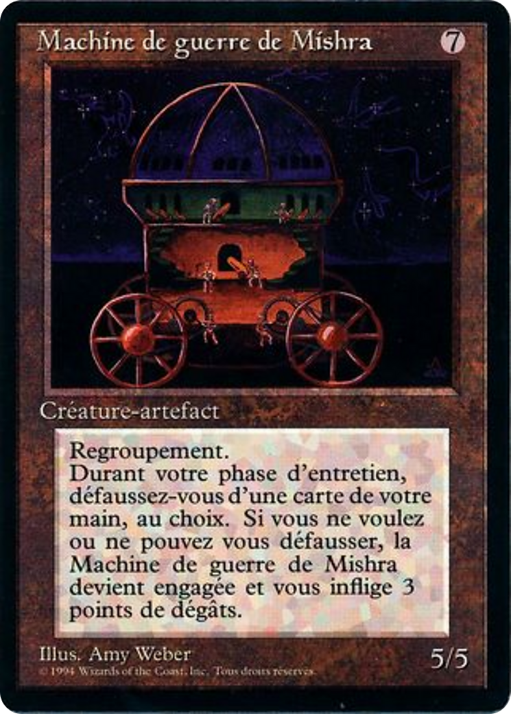 Mishra's War Machine [Foreign Black Border] | Shuffle n Cut Hobbies & Games