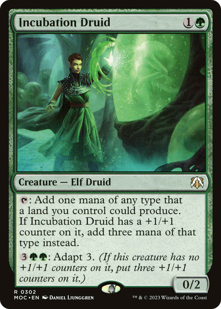 Incubation Druid [March of the Machine Commander] | Shuffle n Cut Hobbies & Games