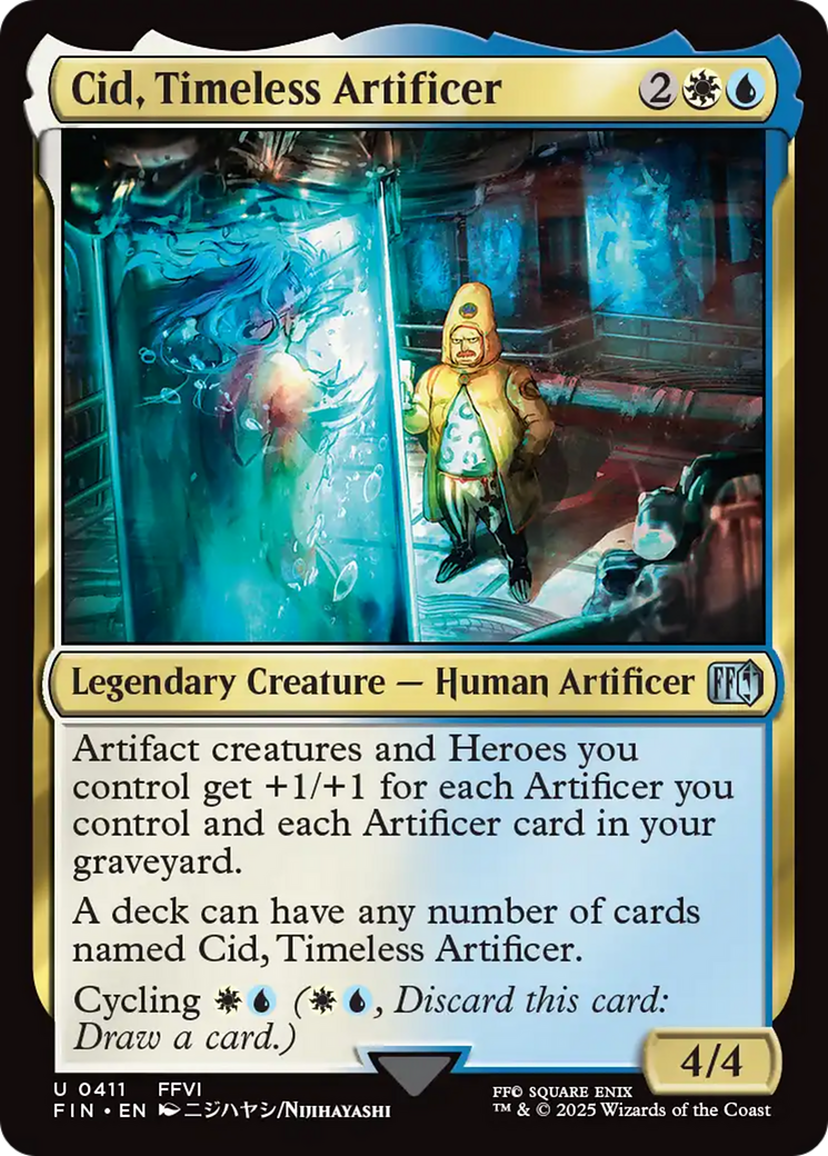 Cid, Timeless Artificer (0411) [FINAL FANTASY] | Shuffle n Cut Hobbies & Games