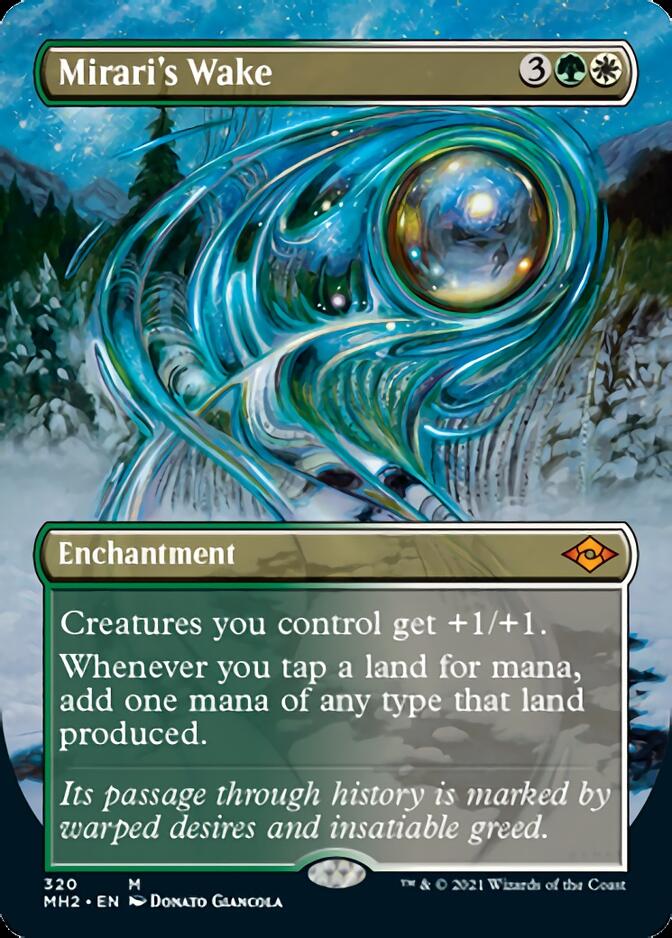 Mirari's Wake (Borderless Alternate Art) [Modern Horizons 2] | Shuffle n Cut Hobbies & Games