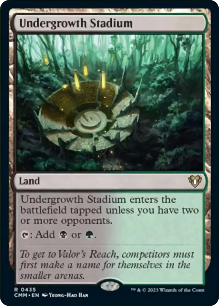 Undergrowth Stadium [Commander Masters] | Shuffle n Cut Hobbies & Games