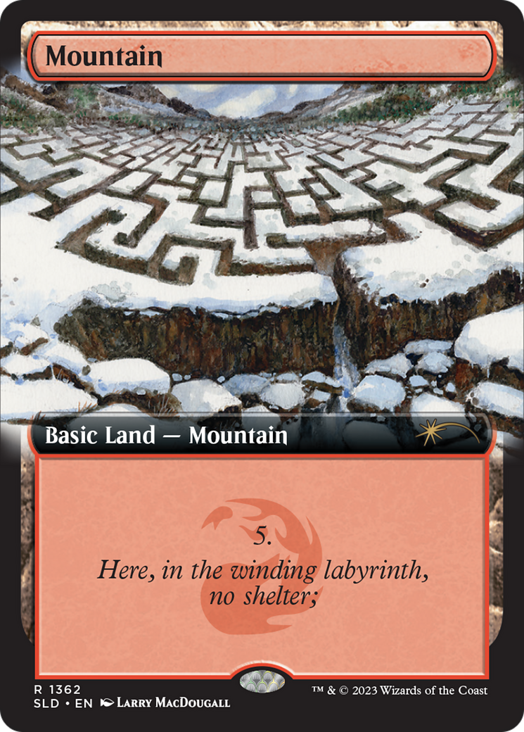 Mountain (1362) [Secret Lair Drop Series] | Shuffle n Cut Hobbies & Games