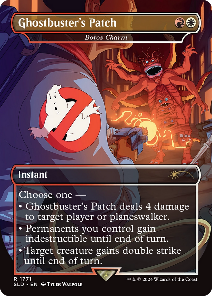 Ghostbuster's Patch - Boros Charm [Secret Lair Drop Series] | Shuffle n Cut Hobbies & Games